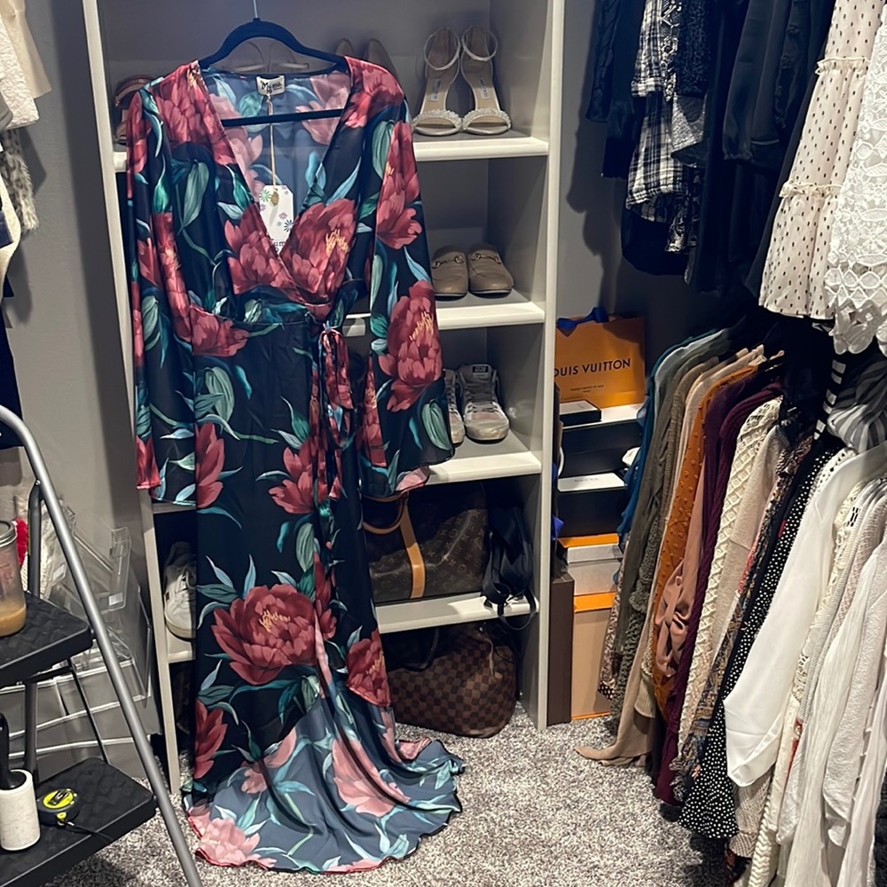 SO BEAUTIFUL show me your mumu maxi dress - Picture 2 of 7